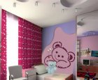 XXL Wandschablone Teddybär