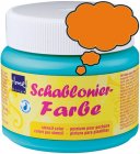 Schablonierfarbe Orange