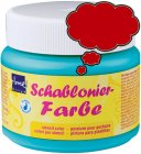 Schablonierfarbe Erdbeerrot