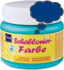 Schablonierfarbe Königsblau