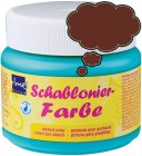 Schablonierfarbe Rehbraun
