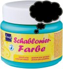 Schablonierfarbe Ebenholz