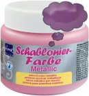 Schablonierfarbe Metallic Violett