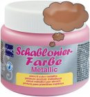 Schablonierfarbe Metallic Kupfer