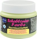 Schablonierfarbe Nachtleuchteffekt