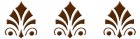 3D Wandschablone Ornamente